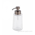 Glass Bottle Glass 500ml Hand Liquid Soap Bottle With Metal Lotion Pump Manufactory